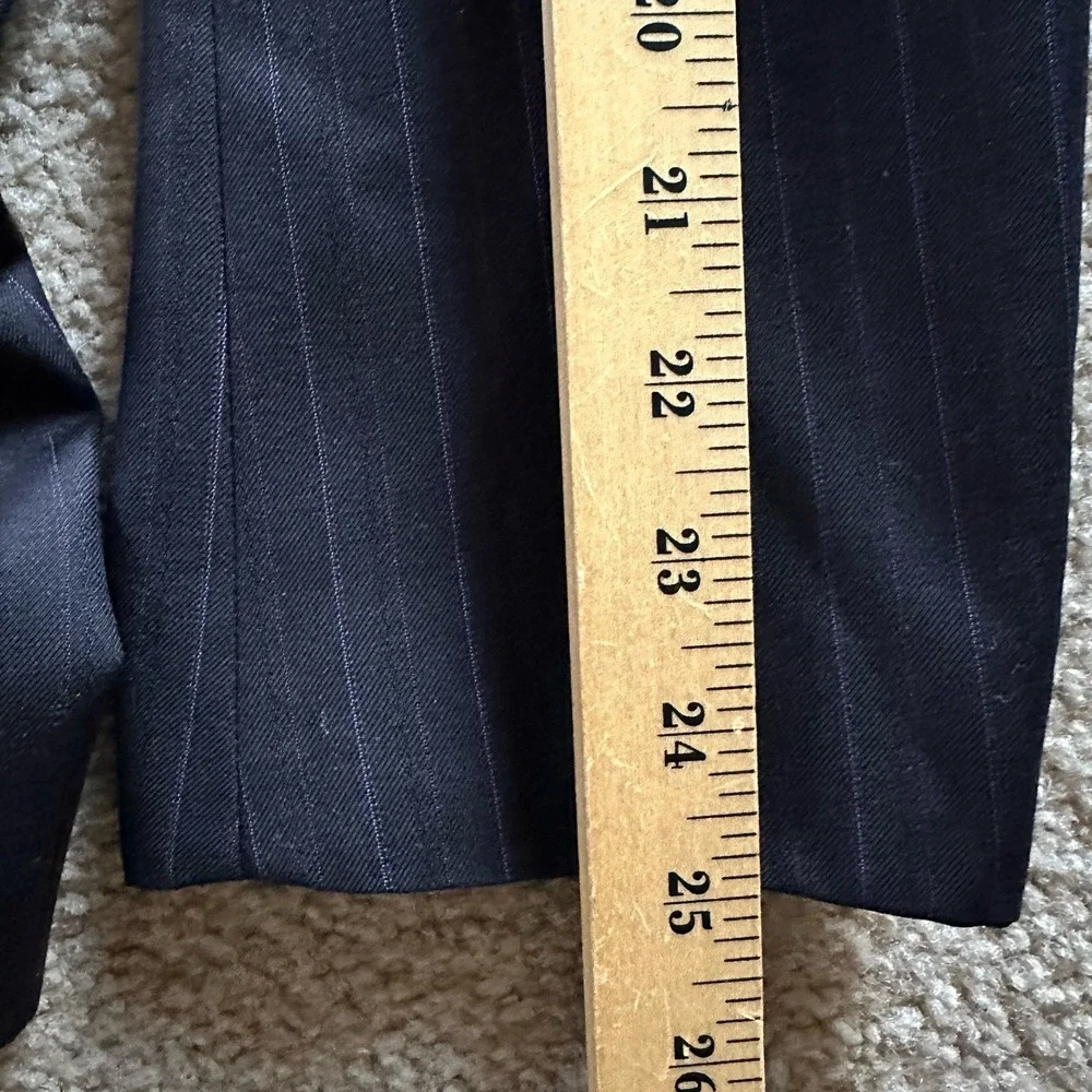 Giorgio Armani Blazer Mens 42R US Wool Blend‎ Sport Coat Pinstripe Jacket Luxury